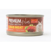 Aristo-Cats Premium Tuna with Crab Meat 80g 1 carton (24 cans)